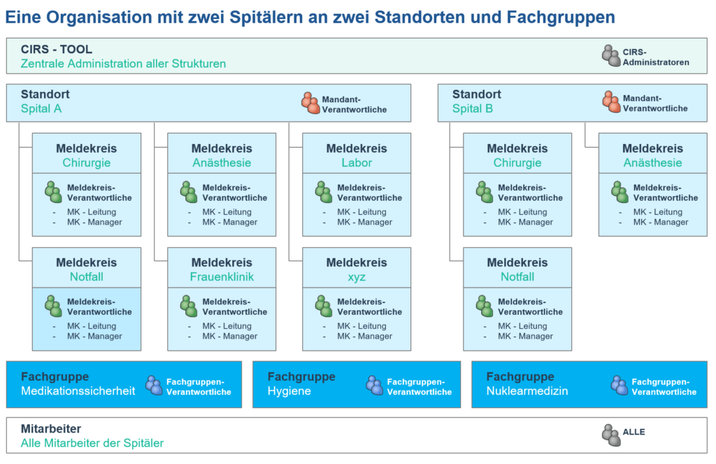 CIRS Organisationsstruktur gross